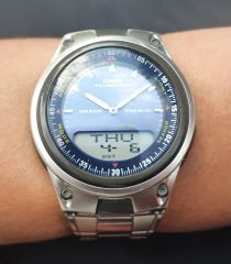 Casio Herrenarmbanduhr Funkuhren WVA-109HDE-1AVER