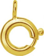 Federring Gold 585-5mm