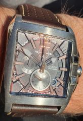 Festina Chrono,f16363 lederband