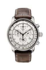 Zeppelin Fliegeruhr, 7680-1-Arlarm- Edition, 100 Jahre Zeppelin Chronograph 