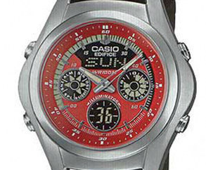 casio uhr worldtime efa-114