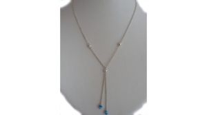 Y-Collier, Silber 925 42cm  oder 45cm