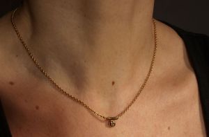 Diamantkette- Diamant 0,15ct Gold 333