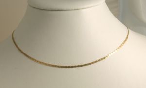 Goldkette-333- 45cm